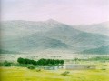 Landschaft im Riesengebirge romantisches Caspar David Friedrich